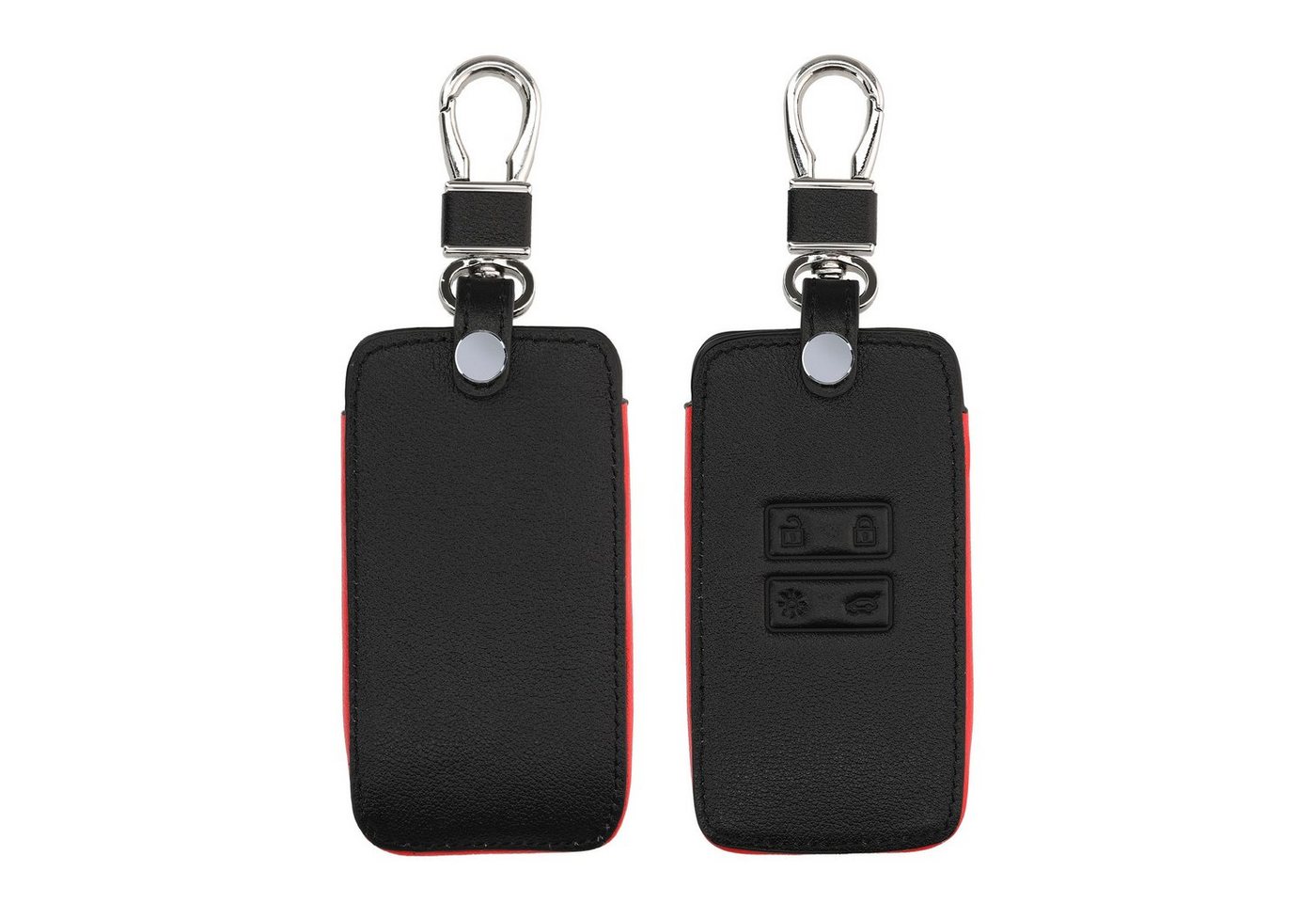 kwmobile Schlüsseltasche Autoschlüssel Kunstleder Hülle für Renault (1-tlg), Schlüsselhülle Schlüssel Case Cover von kwmobile