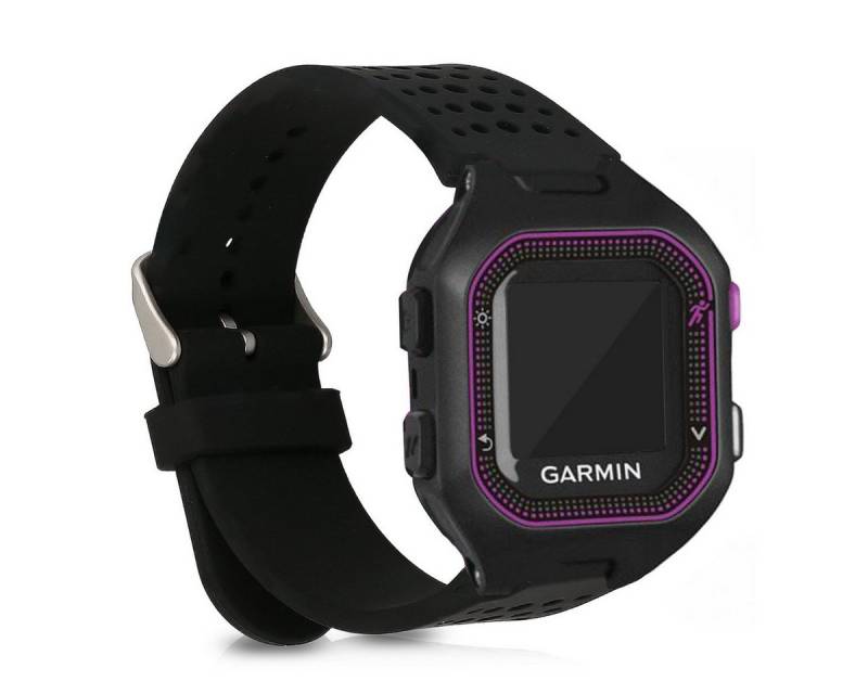 kwmobile Uhrenarmband Armband für Garmin Forerunner 25 (L - 40 x 47 x 13,9 mm), Ersatzarmband Fitnesstracker - Fitness Band Silikon von kwmobile