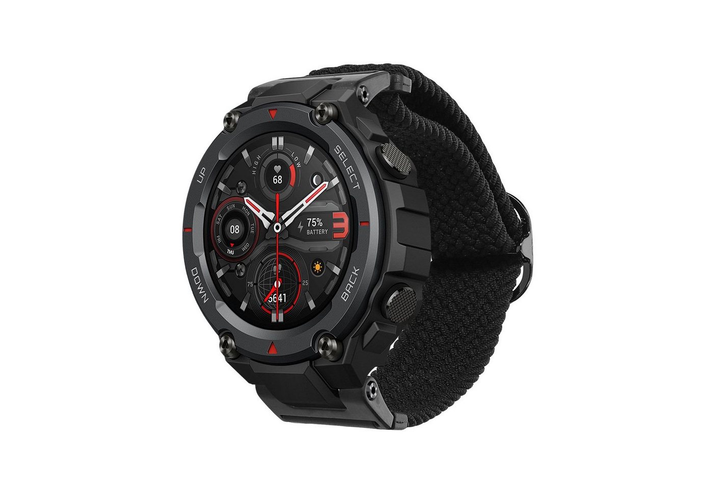 kwmobile Uhrenarmband Armband für Huami Amazfit T-Rex / T-Rex Pro, Nylon Fitnesstracker Sportarmband Band - Innenmaße von 14 - 22 cm kwmobile Uhrenarmband Armband für Huami Amazfit T-Rex / T-Rex Pro, Nylon Fitnesstracker Sportarmband Band - Innenmaße von 14 - 22 cm von kwmobile