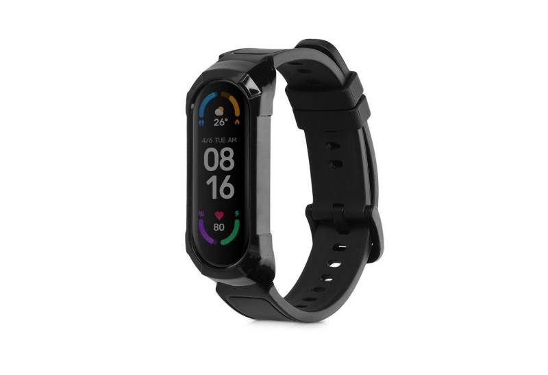 kwmobile Uhrenarmband Sportarmband für Xiaomi Mi Band 6 / Band 5 / Band 4, Armband TPU Silikon Fitnesstracker von kwmobile