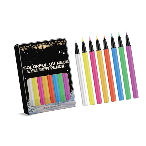 Auffällige Flüssige Mit Stift Glow 8-teilige Bunte Augen Make Up Tools Für Halloween Und Mottopartys Auffällige Flüssige Mit Stift Glow 8-teilige Bunte Augen Make Up Tools Für Halloween Und Mottopartys von kwoifioy