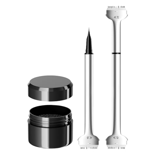 Doppelendiger Unterwimpernstempel und Stift, schnelles Make-up-Werkzeug für elegante Wimpern von kwoifioy