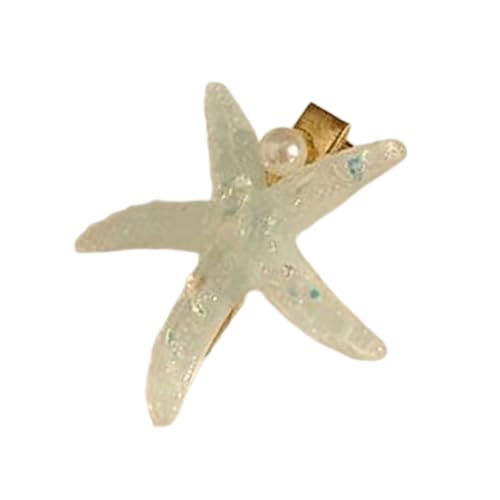 Elegant Sea Star/Muschelform Haarclip Plastik Accessoire Coastal Outfit Schmuck Mode Haarzubehör Für Mädchen von kwoifioy