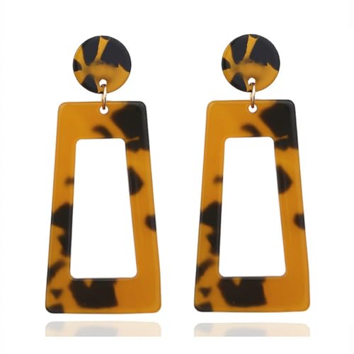 Elegante Trapezohrringe Acetat Frauen Ohrringe Handgefertigte Ohrringe Acetattextur Für Büro Und Partykleidung Geeignet Elegante Trapezohrringe Acetat Frauen Ohrringe Handgefertigte Ohrringe Acetattextur Für Büro Und Partykleidung Geeignet von kwoifioy
