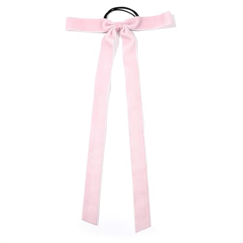Elegantes Haar-Accessoire, Haarschleifen, Haargummi mit langem Schwanz, Quasten, Band, Haargummi für Damen und Mädchen Elegantes Haar-Accessoire, Haarschleifen, Haargummi mit langem Schwanz, Quasten, Band, Haargummi für Damen und Mädchen von kwoifioy