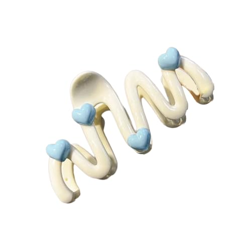 Großer Pferdeschwanzclip Mit Blauem Herzen Designs Wehnte Form Haarklaue Für Frauen Creme Farbe Praktische Acrylhaarklaue Großer Pferdeschwanzclip Mit Blauem Herzen Designs Wehnte Form Haarklaue Für Frauen Creme Farbe Praktische Acrylhaarklaue von kwoifioy