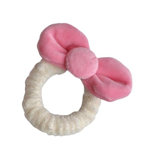 Haarspange aus Plüsch, Anime-Haarspangen, 2000er-Jahre, Schleife, Haargummis, Pferdeschwanz-Halter, Kinder-Haarschmuck für den täglichen Gebrauch von kwoifioy