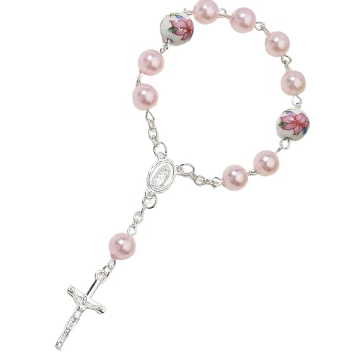 Modernes Kruzifix Anhänger Legierungsarmband Einstellbare Länge Sicherer Verschluss Design Armreif Für Tägliche Spirituelle Schutzschützer Legierung Crucifix Kette Religiöse Schmuck von kwoifioy