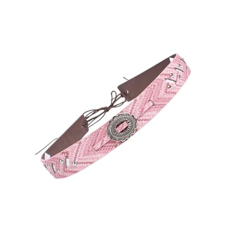 Modischer, geprägter, verstellbarer Gürtel, Stirnbänder, ethnische Stile, dekorativer Hutgürtel, trendiges Damen-Accessoire Modischer, geprägter, verstellbarer Gürtel, Stirnbänder, ethnische Stile, dekorativer Hutgürtel, trendiges Damen-Accessoire von kwoifioy