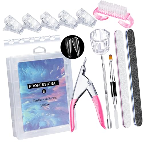 Professionelle Nägel Kunstset Mit Nägeln Tipps Clip Long False Nails Manicure Nails Accessoires Für Frauen Mädchen von kwoifioy
