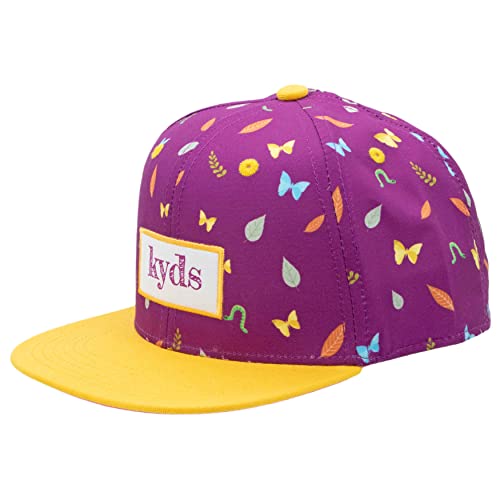 kyds® Snapback Cap Baseball Cap Kinder und Kleinkinder, Coole Baseball Cappy für Jungen und Mädchen von 1-12 Jahren, Kappe in 3 Größen erhältlich, Verstellbarer Verschluss, nachhaltige Kinder Mütze von kyds