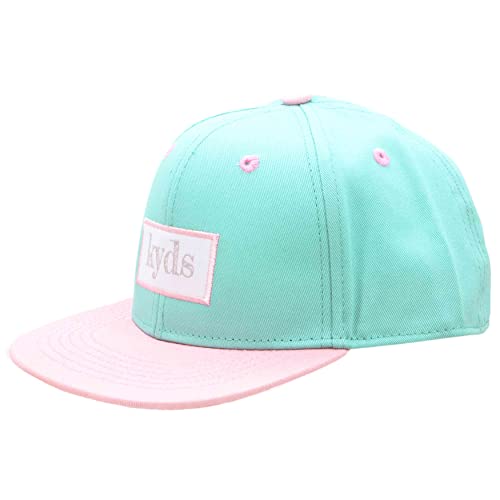 kyds® Snapback Cap Baseball Cap Kinder und Kleinkinder, Coole Baseball Cappy für Jungen und Mädchen von 2-12 Jahren, Kappe in 2 Größen erhältlich, Verstellbarer Verschluss, 100% Bio-Baumwolle von kyds