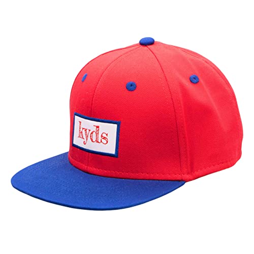 kyds Snapback Cap Kinder und Kleinkinder, Coole Baseball Cappy für Jungen und Mädchen von 2-12 Jahren, Kappe in 3 Größen erhältlich, Verstellbarer Verschluss, nachhaltige Kinder Mütze, 100% Bio von kyds