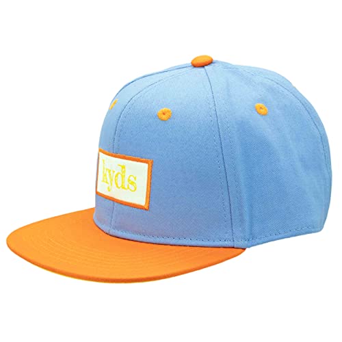 kyds nachhaltige Snapback Cap für Kinder und Kleinkinder | Coole Baseball Cappy für Jungs und Mädchen von 2-12 Jahren | Kappe in 3 Größen erhältlich | Verstellbarer Verschluss | 100% Bio-Baumwolle von kyds