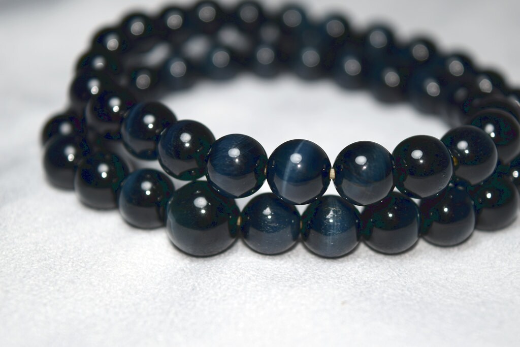 Blauer Tigerauge-stein, Hauptkugel, 8 Mm, Doppelt Gewickeltes Armband, Typ Armreif, Gebetskette, Naturstein, Kraftstein, Kyoto Ud48 Blauer Tigerauge-stein, Hauptkugel, 8 Mm, Doppelt Gewickeltes Armband, Typ Armreif, Gebetskette, Naturstein, Kraftstein, Kyoto Ud48 von kyotoasahiya