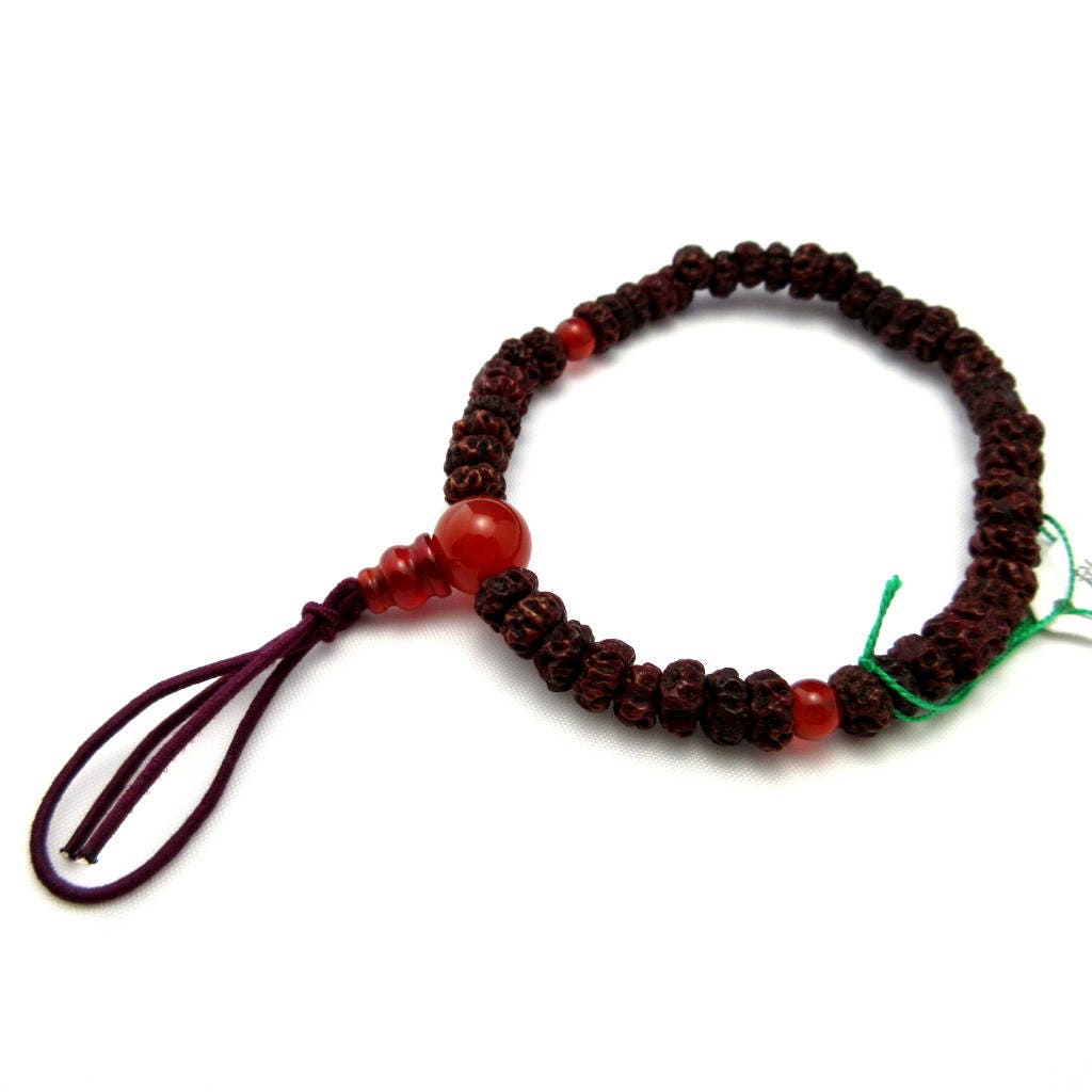 Blume Vajra Bodhibaum Echter Achat Co-Maßgeschneidertes Armband Rosenkranz Naturstein Kyoto Uda9 Blume Vajra Bodhibaum Echter Achat Co-Maßgeschneidertes Armband Rosenkranz Naturstein Kyoto Uda9 von kyotoasahiya