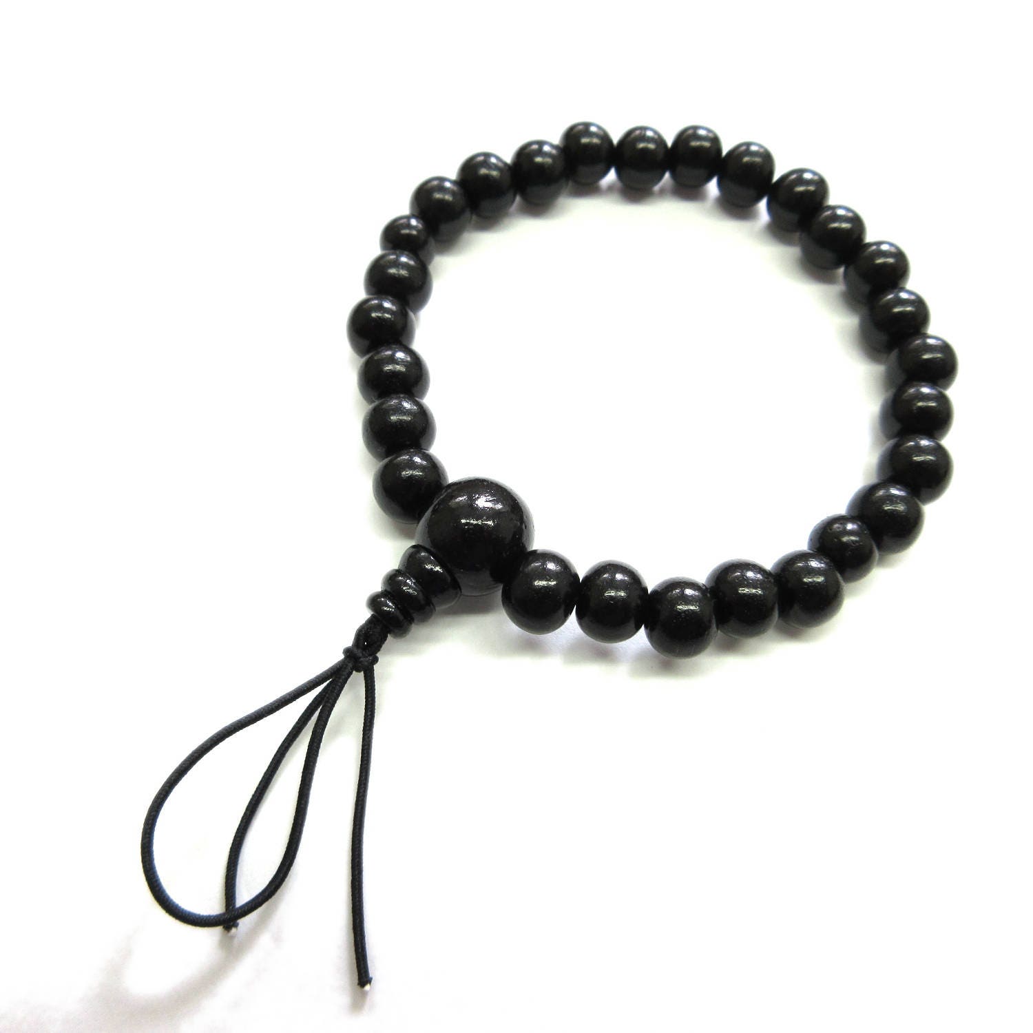 Echtes Ebenholz 8mm 10mm Zusammen Mit Bossa-Armband Armband Rosenkranz Kyoto Uda49 Echtes Ebenholz 8mm 10mm Zusammen Mit Bossa-Armband Armband Rosenkranz Kyoto Uda49 von kyotoasahiya