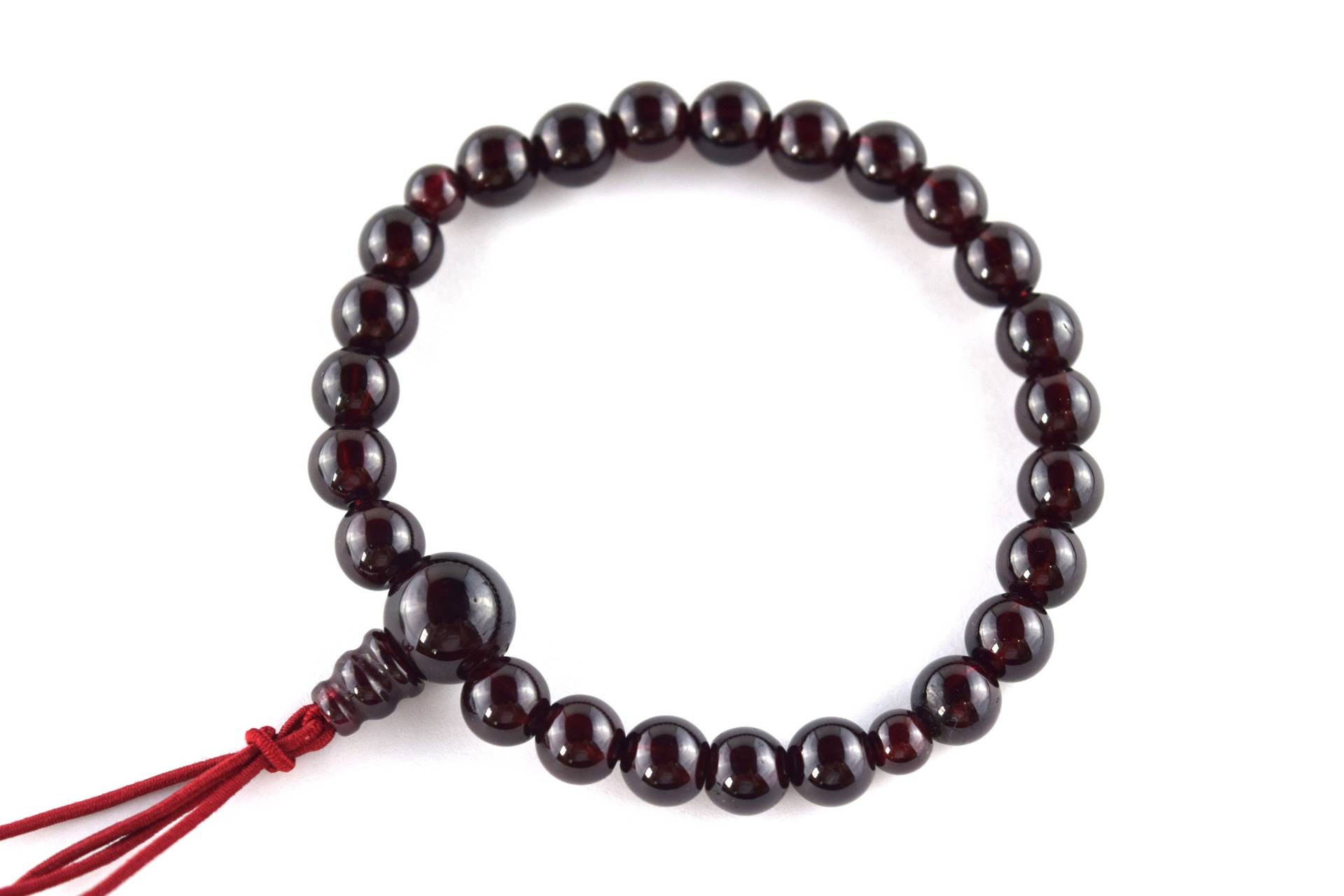 Granat | Granat Co-Maßgeschneidertes Armband Gebetskette Naturstein Kyoto Uda28 Granat | Granat Co-Maßgeschneidertes Armband Gebetskette Naturstein Kyoto Uda28 von kyotoasahiya