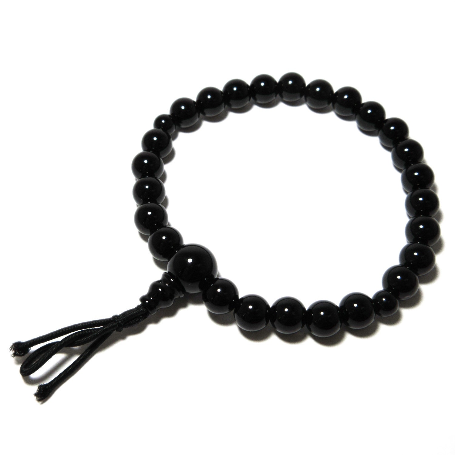 Onyx-Armreif, Individuell Zugeschnitten, Gebetsperlen, Kyoto Uda54 Onyx-Armreif, Individuell Zugeschnitten, Gebetsperlen, Kyoto Uda54 von kyotoasahiya