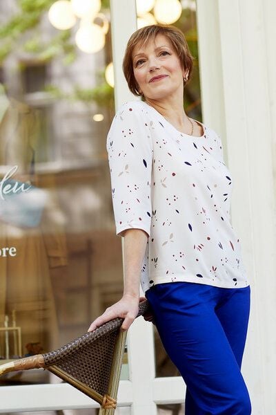 l'amour est bleu Bluse Modell Astrid ECOVERO Viskose von l'amour est bleu