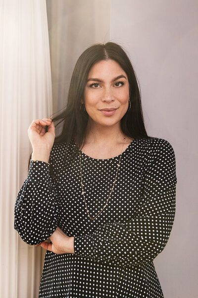 l'amour est bleu Langarmshirt Modell Charlene aus Bio-Baumwolle von l'amour est bleu