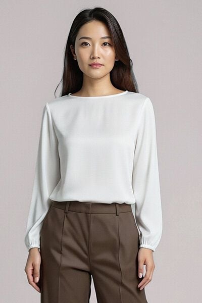 l'amour est bleu Boho Langarmshirt aus Tencel Jersey von l'amour est bleu