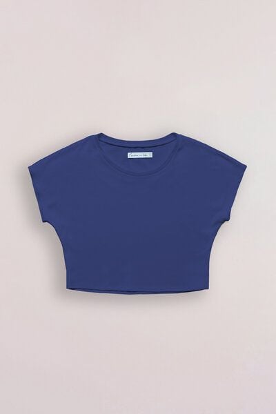 l'amour est bleu Cropped T-Shirt Modell Emma von l'amour est bleu