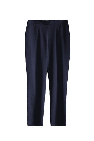 l'amour est bleu Schmale Bundfaltenhose aus Tencel von l'amour est bleu