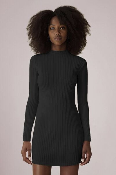 l'amour est bleu Geripptes Kleid aus Bio-Baumwolle von l'amour est bleu