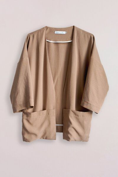 l'amour est bleu Kimono Jacke aus Tencel von l'amour est bleu