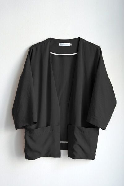 l'amour est bleu Kimono Jacke aus Tencel von l'amour est bleu