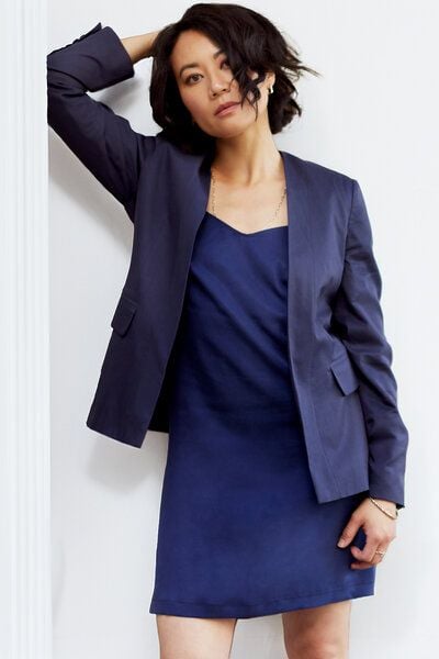l'amour est bleu Minimalistischer Blazer von l'amour est bleu