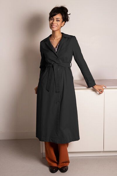 l'amour est bleu Trenchcoat aus Bio-Baumwolle von l'amour est bleu