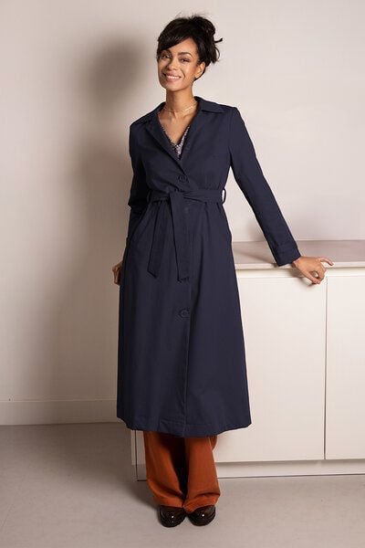 l'amour est bleu Trenchcoat aus Bio-Baumwolle von l'amour est bleu