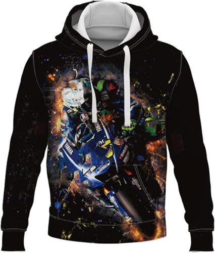 lFTEGUFKXS Herren Traktor Bagger Traktor - Hoodie Kapuzenpullover Traktor Hoodie Sweatshirt mit Kapuze,Print-Pulli (s5,M) von lFTEGUFKXS