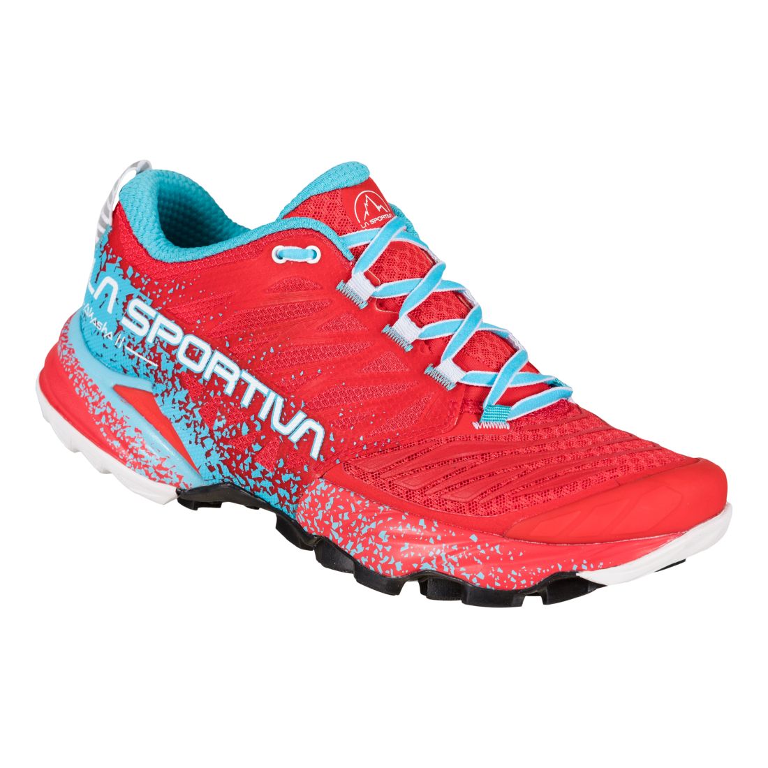 La Sportiva AKASHA II Damen Laufschuhe Hibiscus Gr. 38,5 von la sportiva