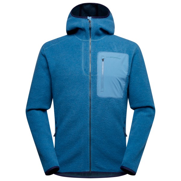 La Sportiva - Agon Hoody - Hoodie Gr L blau von la sportiva