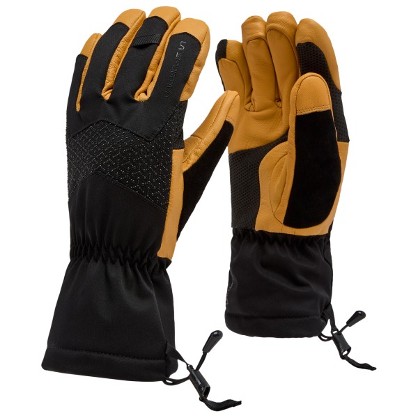 La Sportiva - Alpine Guide Leather Gloves - Handschuhe Gr XS schwarz von la sportiva