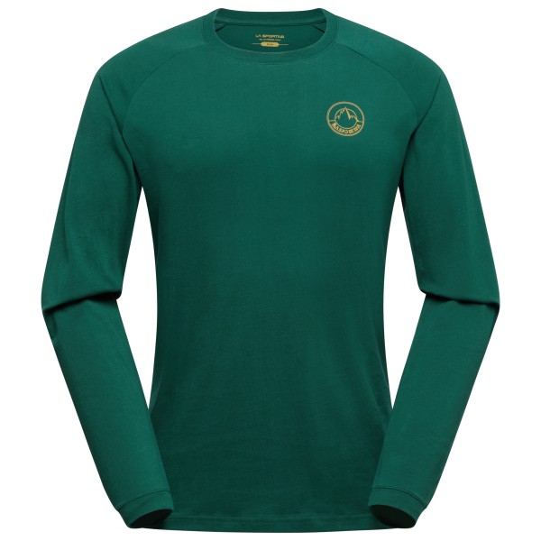 La Sportiva - Circle Logo Longsleeve - Longsleeve Gr L grün von la sportiva