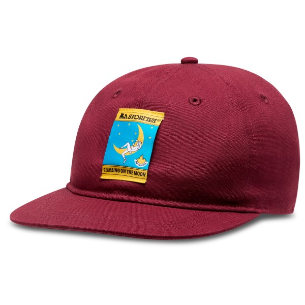 La Sportiva - Climbing On The Moon Hat - Cap Gr S rot von la sportiva