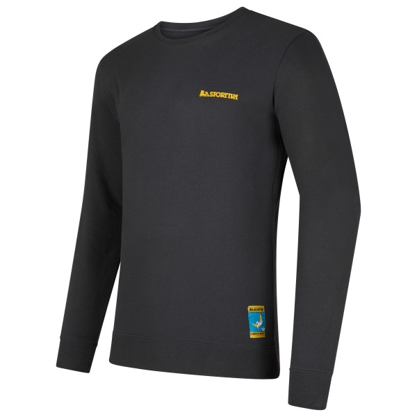 La Sportiva - Climbing On The Moon - Pullover Gr L schwarz von la sportiva