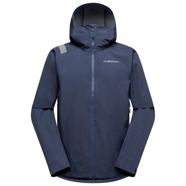 La Sportiva - Crest Evo Shell Jacket - Regenjacke Gr S blau von la sportiva