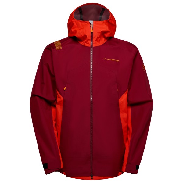 La Sportiva - Discover Shell Jacket - Regenjacke Gr M rot von la sportiva