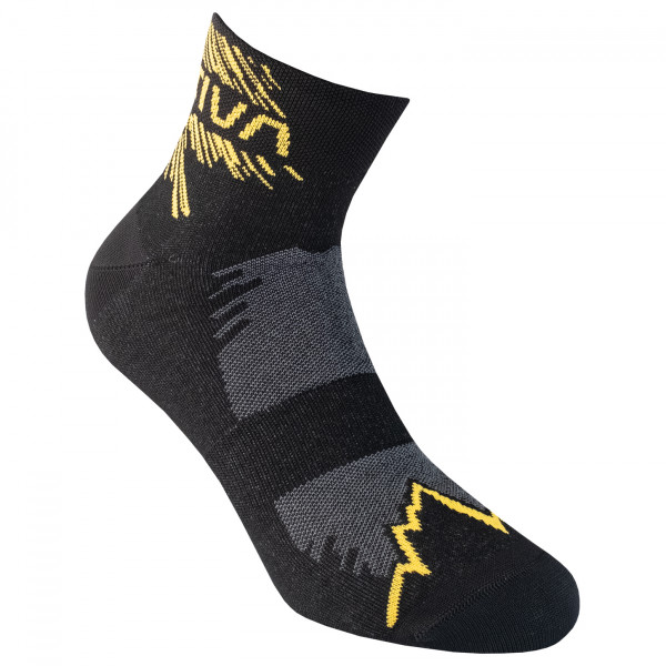 La Sportiva - Fast Running Socks - Laufsocken Gr M schwarz von la sportiva