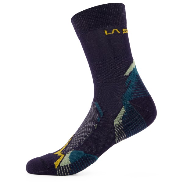 La Sportiva - Hike Tech Socks - Wandersocken Gr XXL blau von la sportiva
