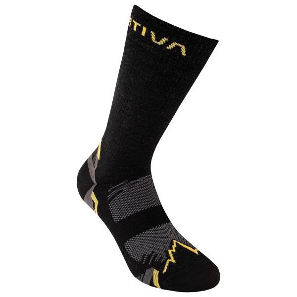 La Sportiva - Hiking Socks - Wandersocken Gr XXL schwarz von la sportiva