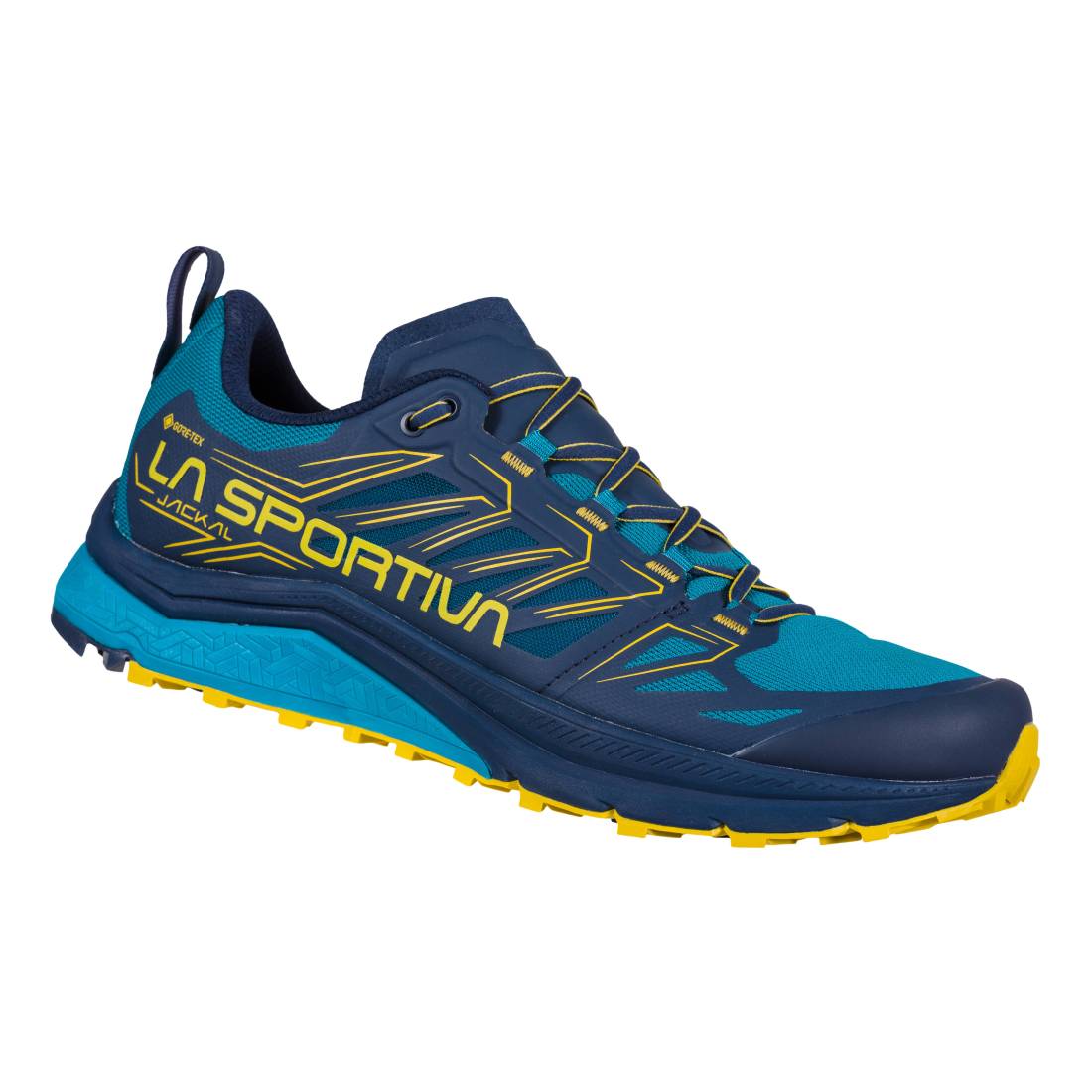 La Sportiva JACKAL GTX Herren Laufschuhe blau Gr. 41,5 von la sportiva