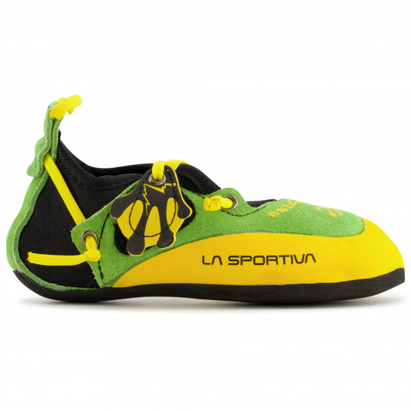 La Sportiva - Kid's Stickit - Kletterschuhe Gr 30/31 gelb/grün/oliv von la sportiva