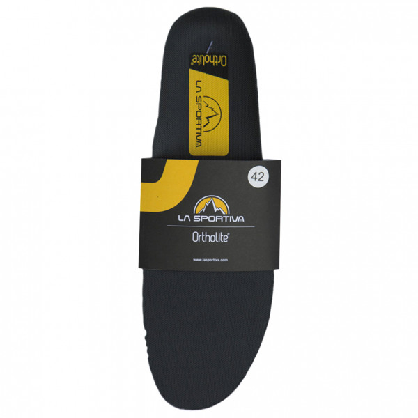 La Sportiva - LaSportiva Ortholite Hybrid Insoles - Einlegesohle Gr 48 schwarz/gelb von la sportiva