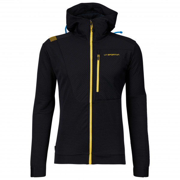 La Sportiva - Mood - Hoodie Gr L;M;S;XL;XXL blau;gelb;schwarz von la sportiva